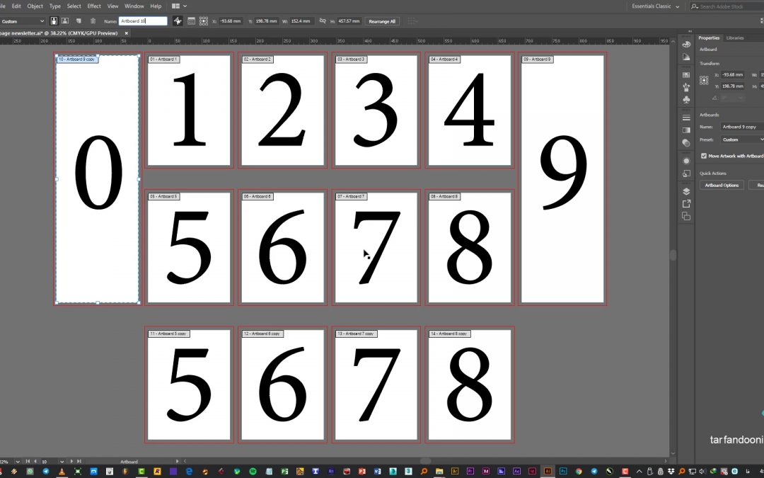 015 – ایجاد آرت بورد جدید و تکرار وکپی (Duplicate) کردن آن
